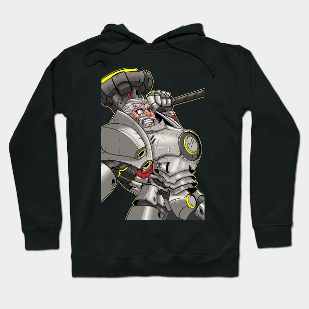 100% German Engineering! Hoodie by Robtorresart